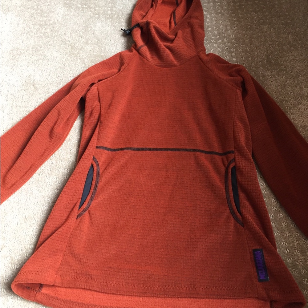 Brand new small Melanzana micro grid hoodie
